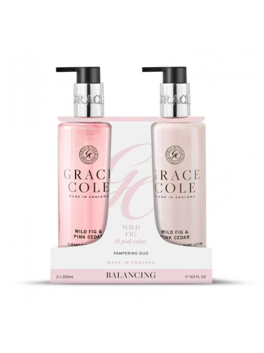 Wild fig & cedar handcare duo