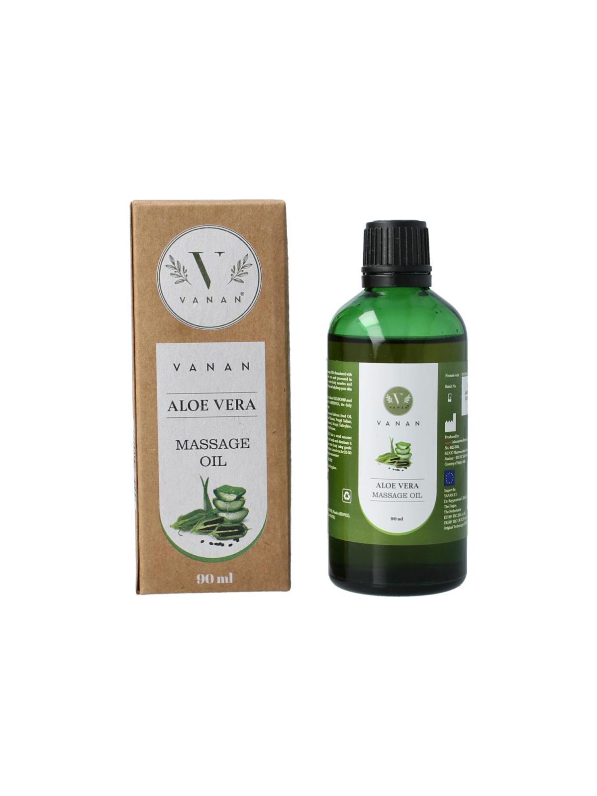 Vanan aloe vera massage oil