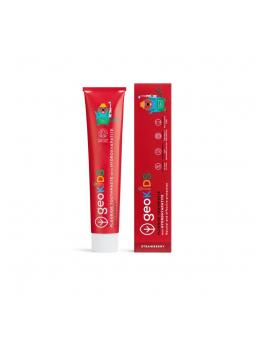 Georganics Fluor toothpaste kids strawberry tube