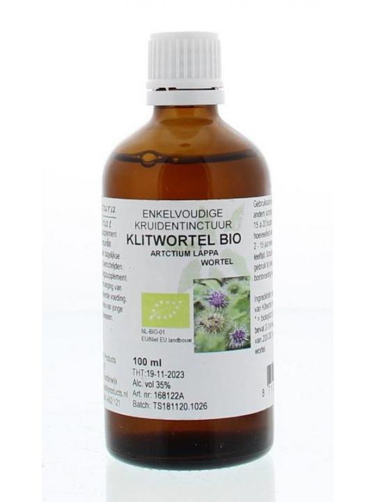 Arctium lappa/grote klis tinctuur bio