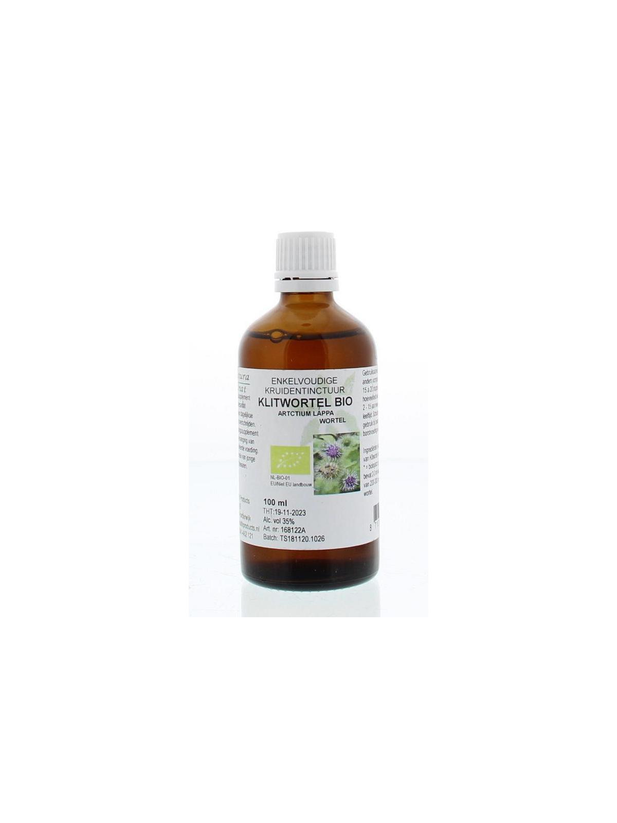 Arctium lappa/grote klis tinctuur bio