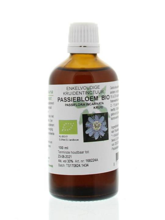 Passiflora incarnata herb/passiebloem tinctuur bio