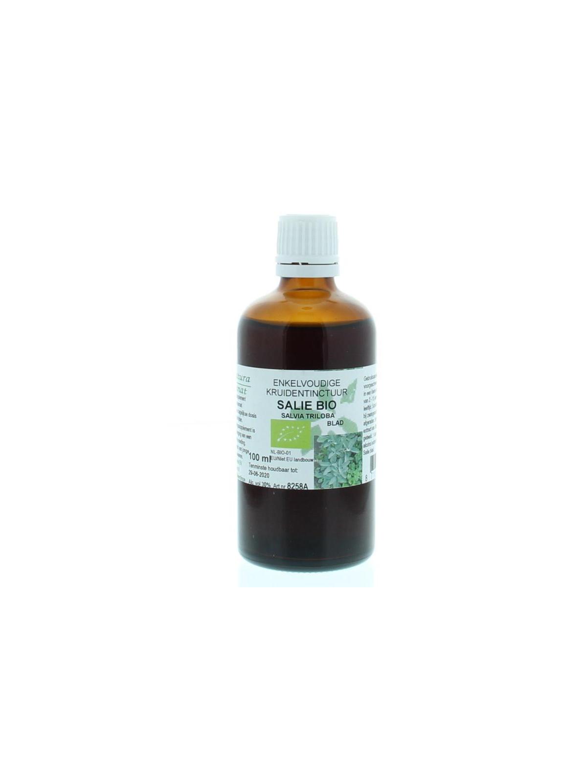 Salvia triloba fol / salie tinctuur bio