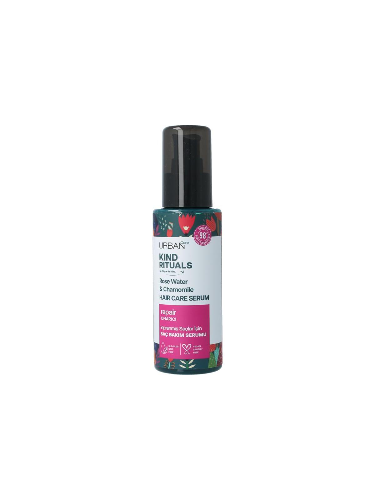 Urban Care Kind rituals rose water chamomile hair serum