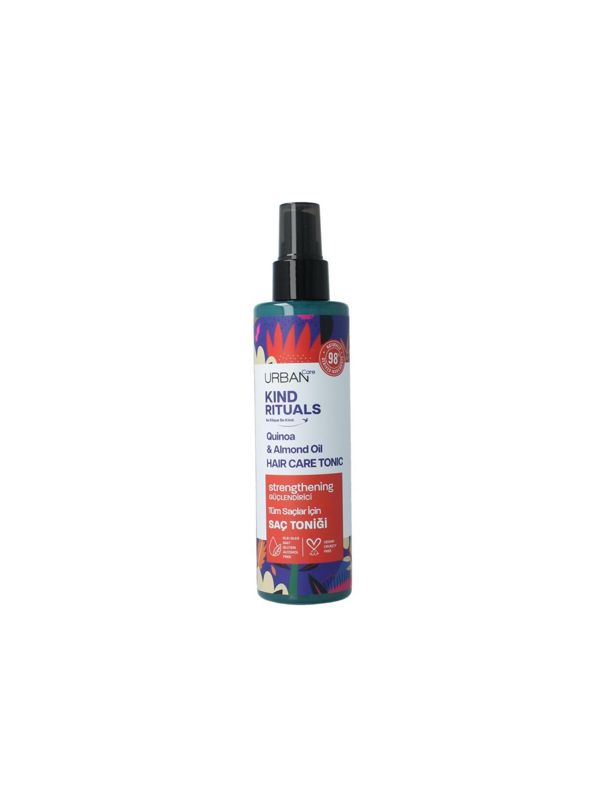 Urban Care Kind rituals quinoa & almond haircare tonic