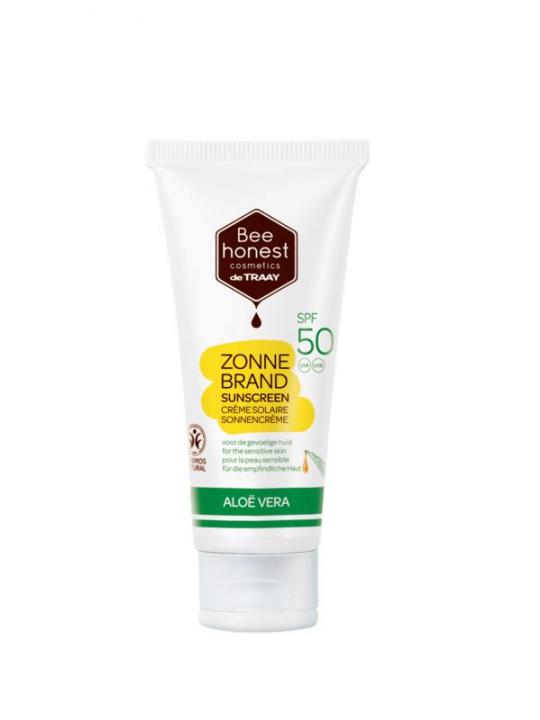 Traay Bee Honest Zonnebrand aloe & honing SPF50