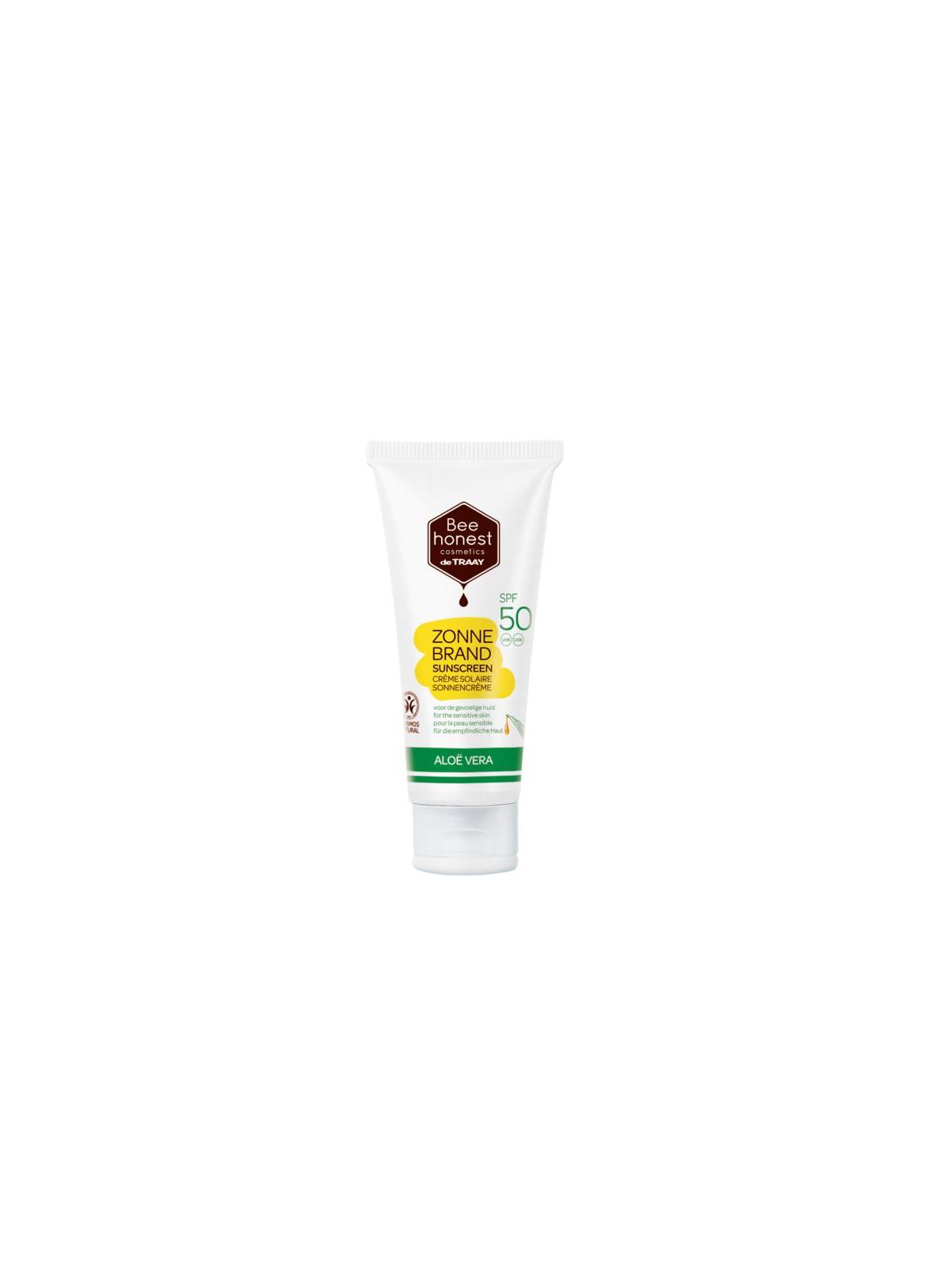 Traay Bee Honest Zonnebrand aloe & honing SPF50