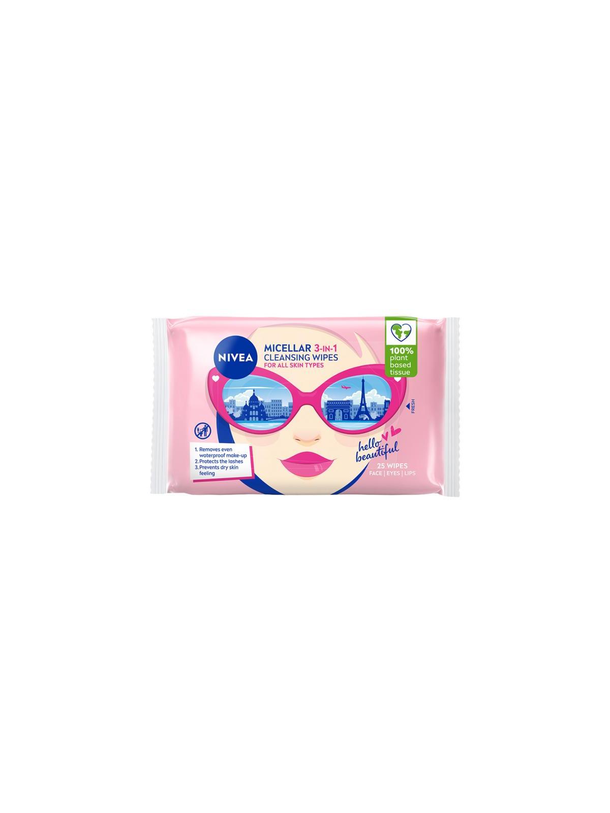 Nivea Micellair reinigingsdoekjes 3-in-1
