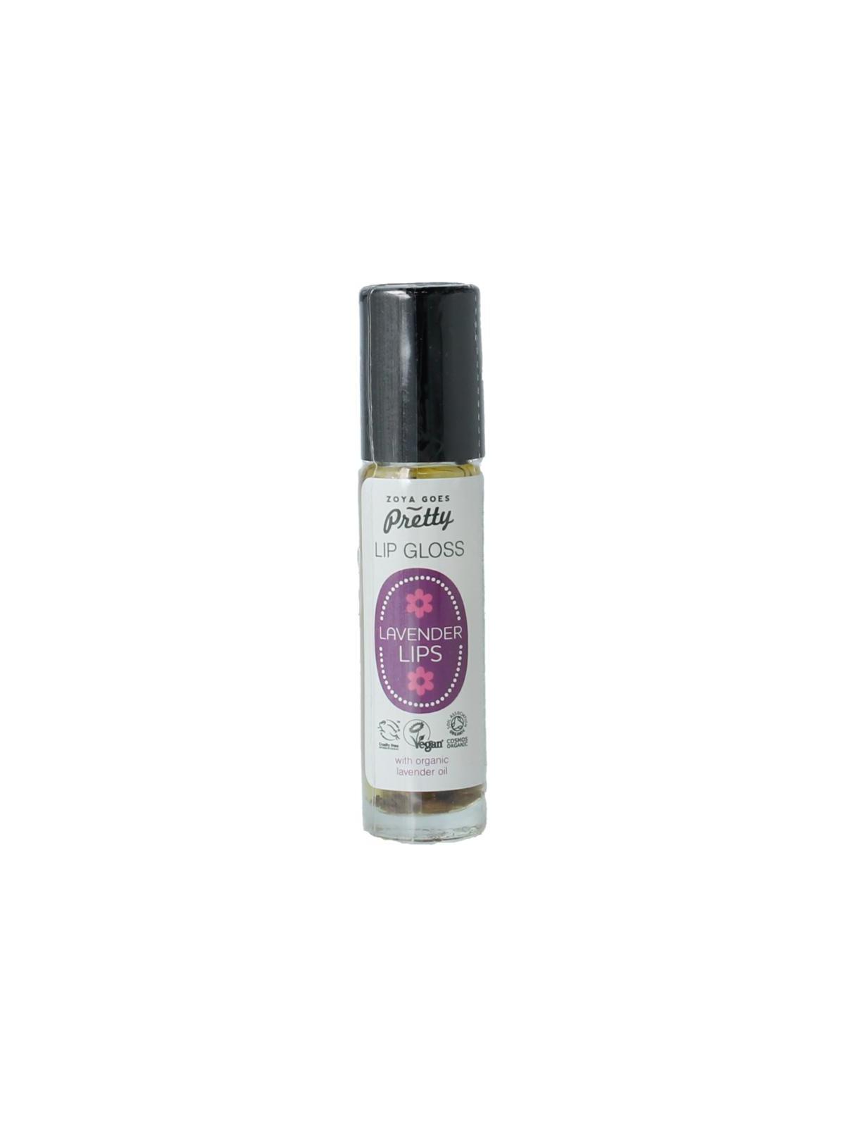 Zoya Goes Pretty Lip gloss lavender lips