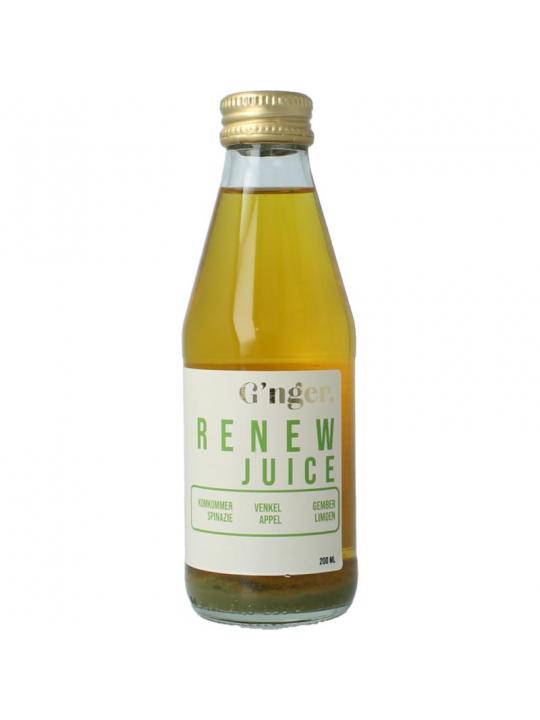 G'nger Renew groentesap met 61% groenten