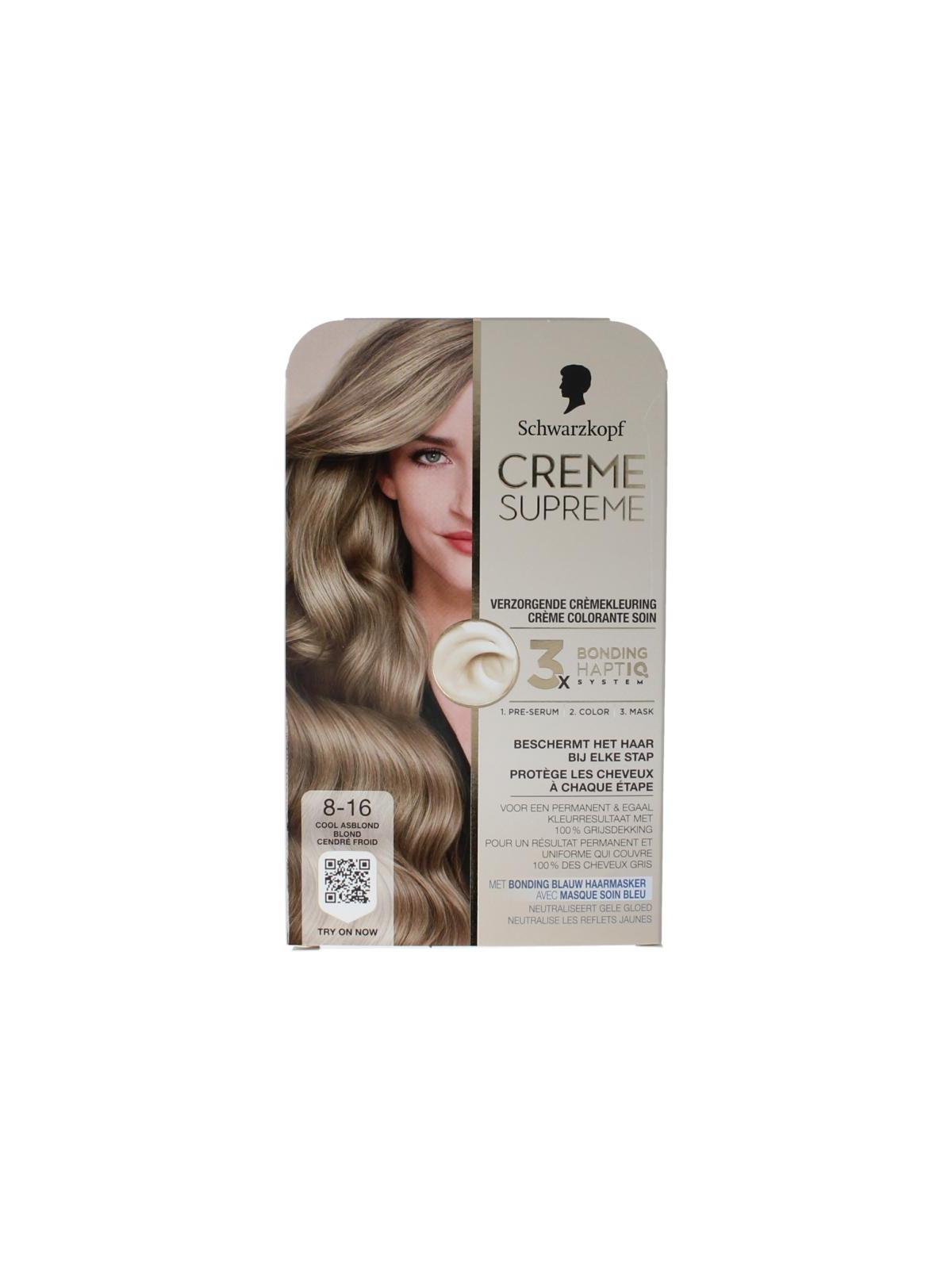 Schwarzkopf Creme supreme 8-16 blond