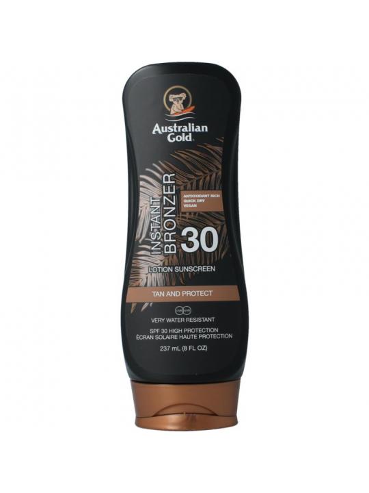 Australian Gold lotion bronzer spf30