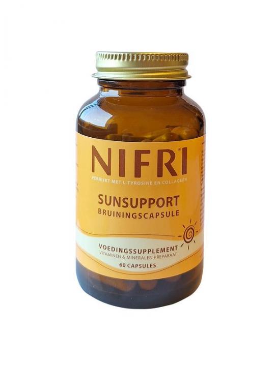Nifri bruiningscaps+ l-tyros & coll