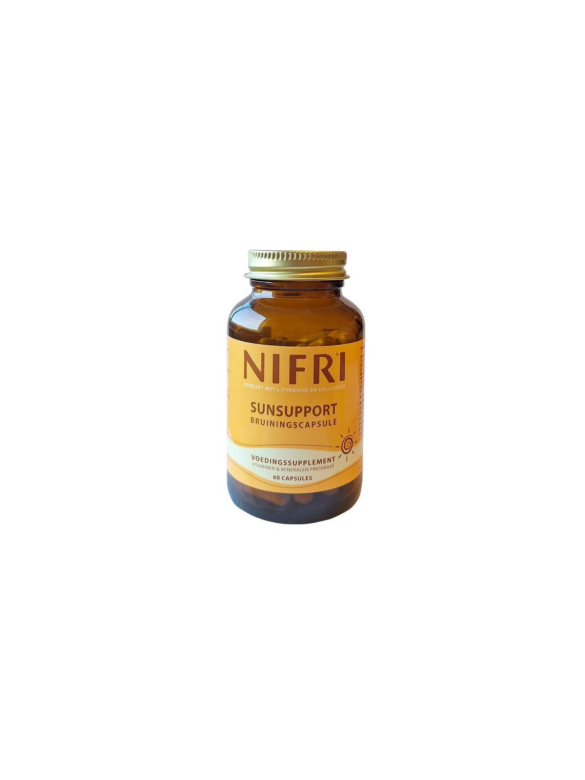 Nifri bruiningscaps+ l-tyros & coll