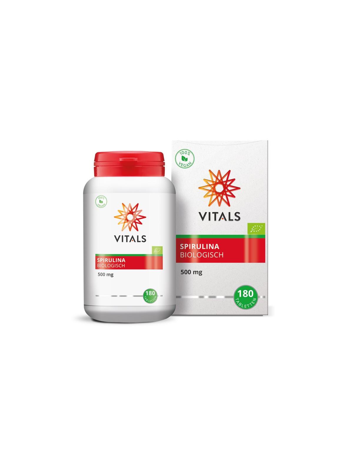 Vitals spirulina 500mg bio
