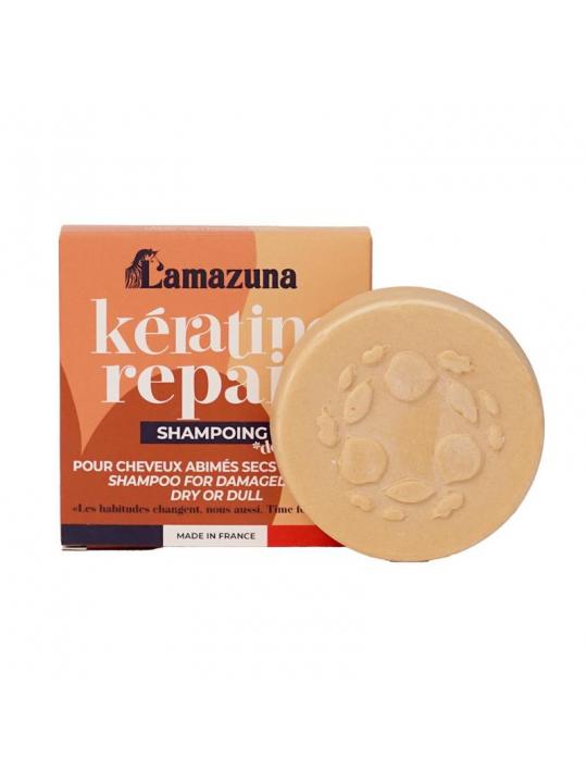Shampoo bar keratin repair