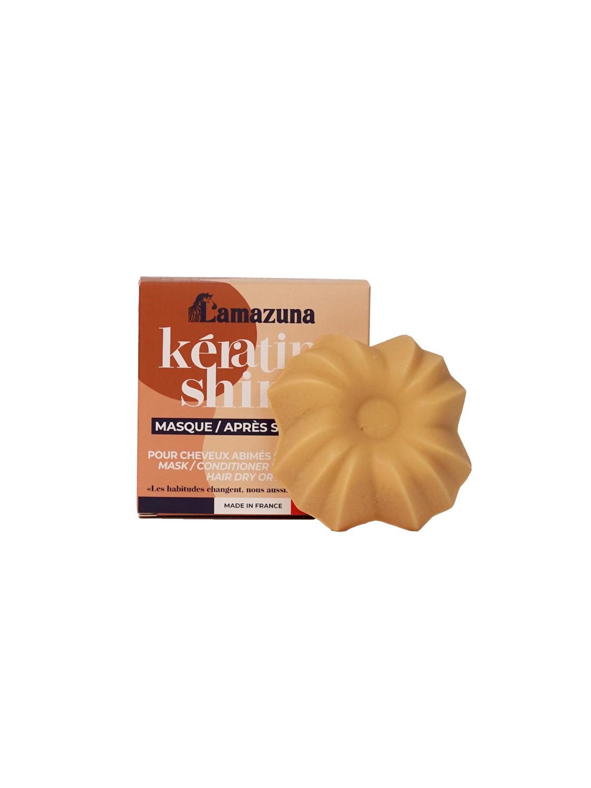 Mask/hair conditioner keratin shine bio