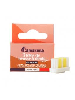 Set of 3 toothbrush heads soft S