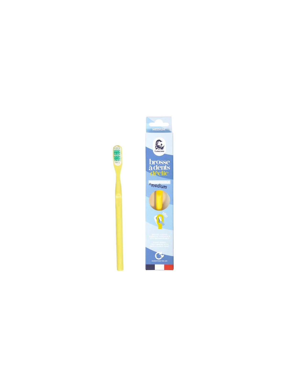 Toothbrush medium mimosa yellow