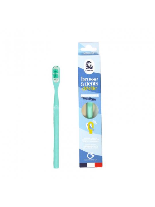 Toothbrush medium water green