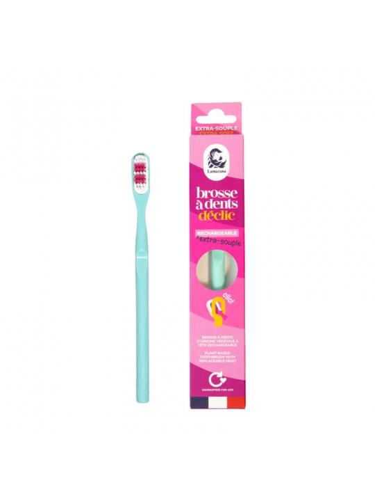 Toothbrush extra soft water green