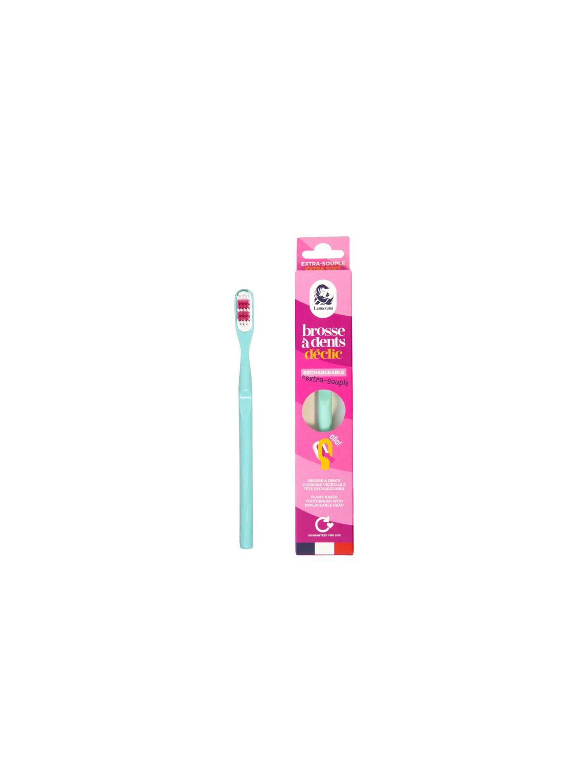 Toothbrush extra soft water green
