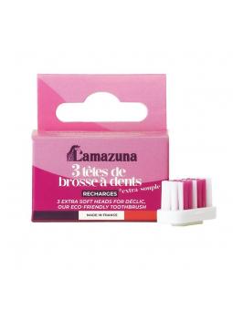 Set of 3 toothbrush heads XS