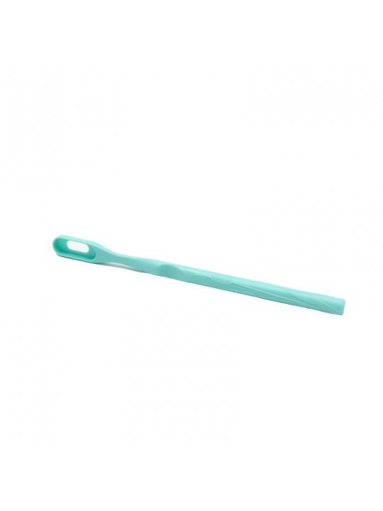 Toothbrush handle water green