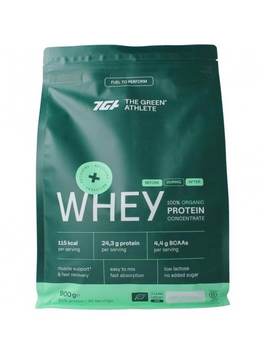 Green Athlete Whey protein concentrate unflavoured bio