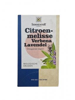 Sonnentor citroenmel-verbena-lavend bio