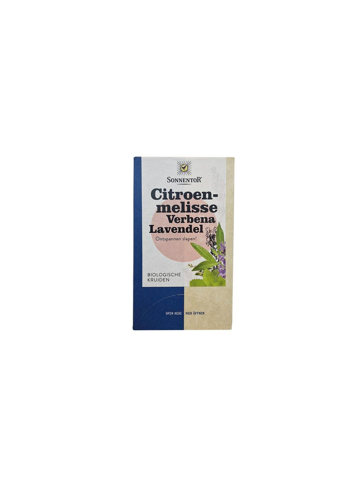 Sonnentor citroenmel-verbena-lavend bio