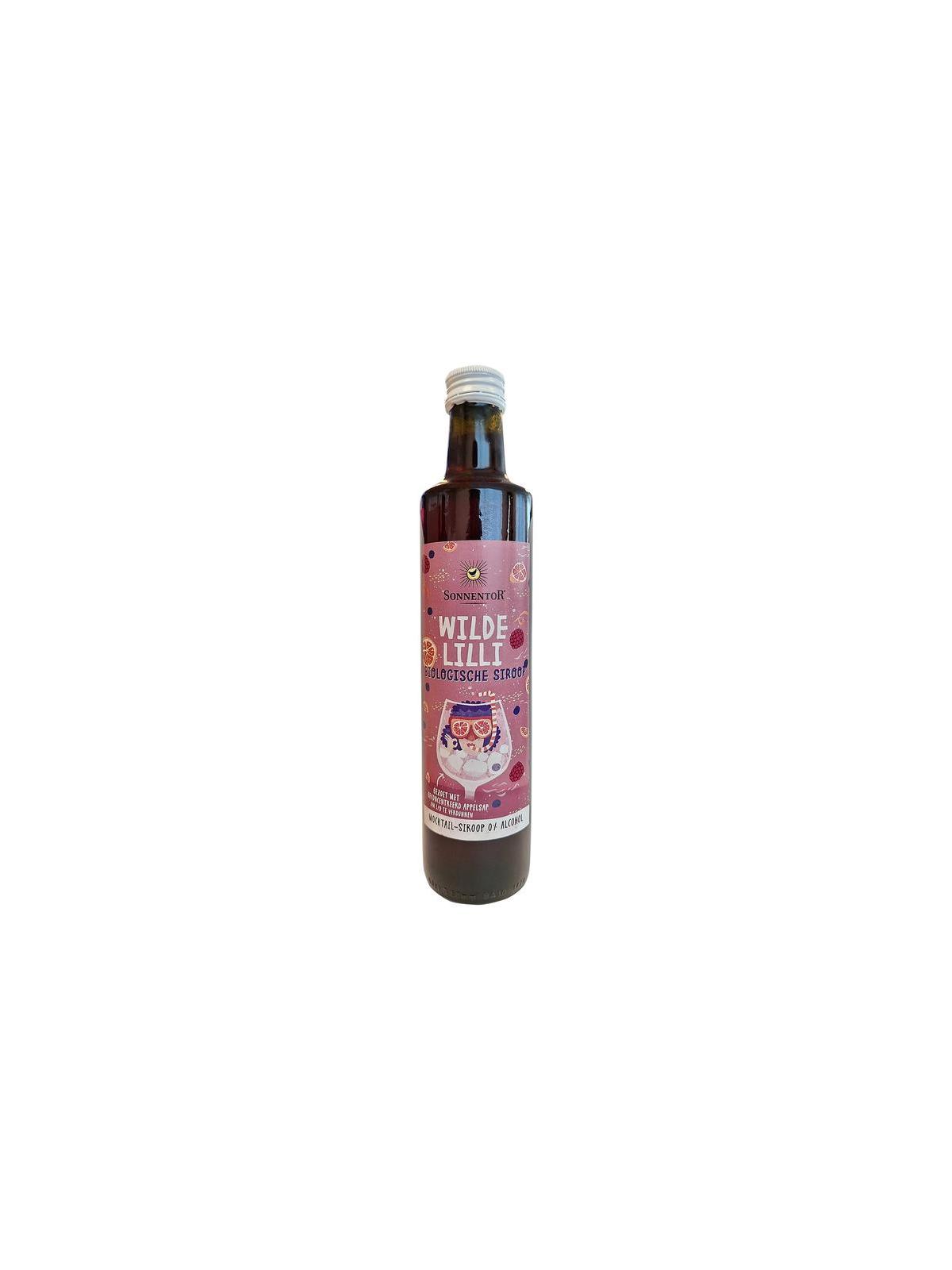Sonnentor Wilde lilli mocktail siroop alcoholvrij bio