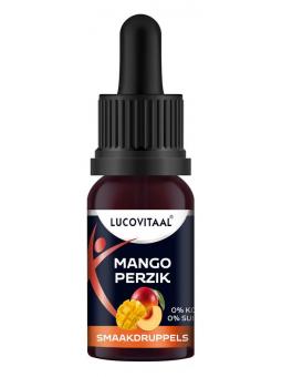 Lucovitaal smaak druppels mango perzik