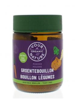 Groentebouillonpoeder zonder gist bio