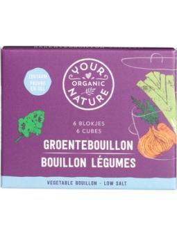 Heldere groentebouillon zoutarm bio