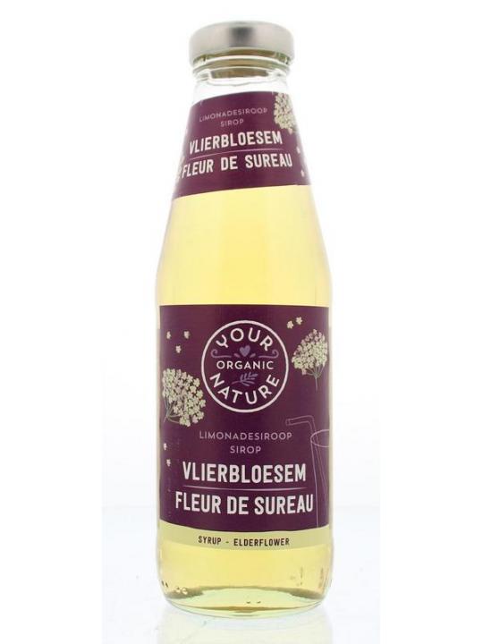 Limonadesiroop vlierbloesem bio