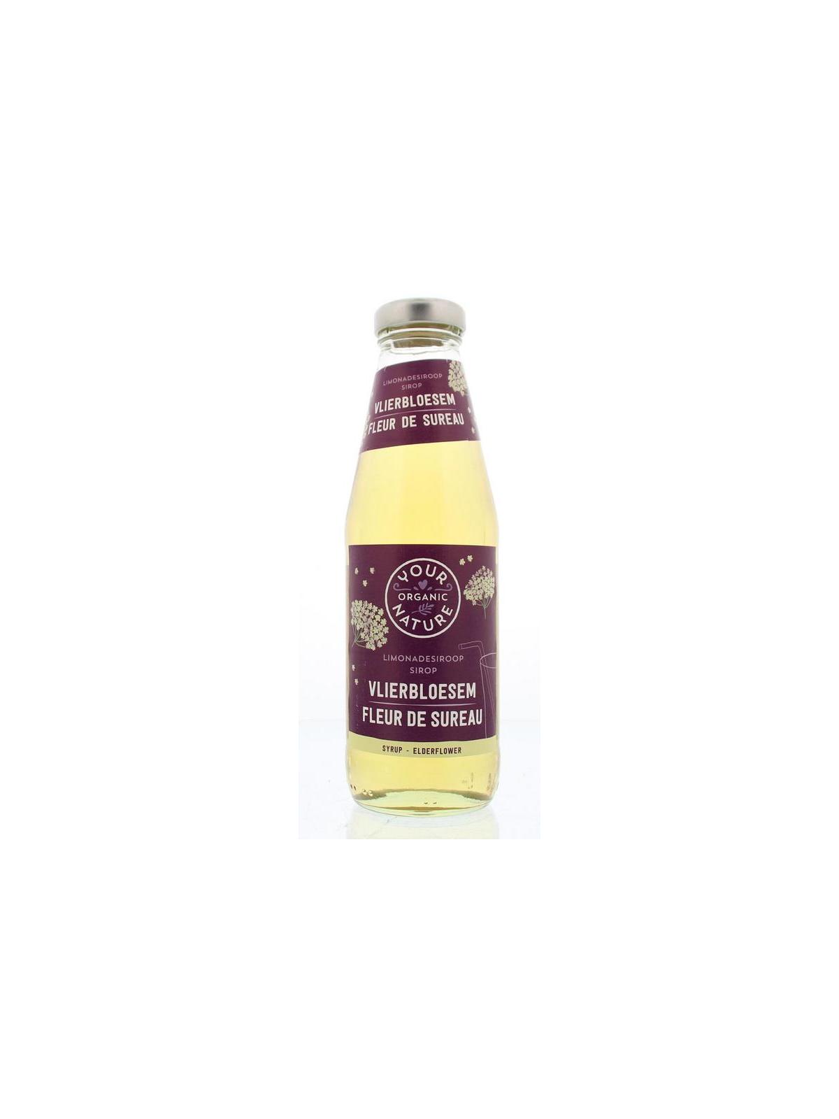 Limonadesiroop vlierbloesem bio