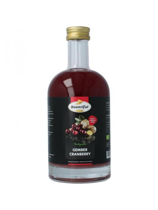 Bountiful gember sap cranberry bio