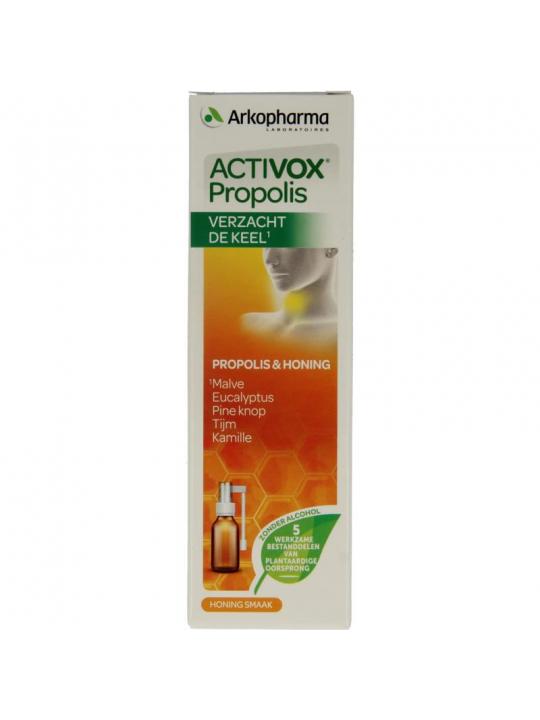 Keel spray verzachtend