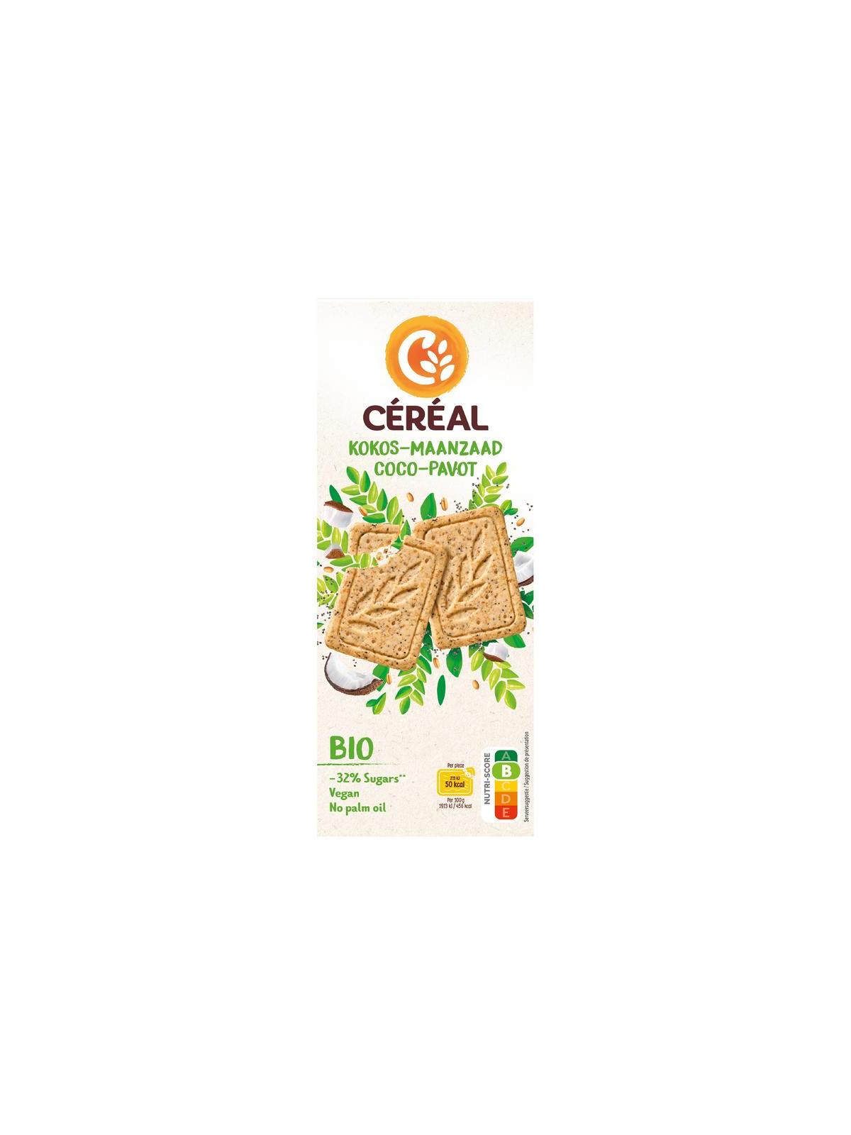 Cereal kokos maanzaad cake&koekje