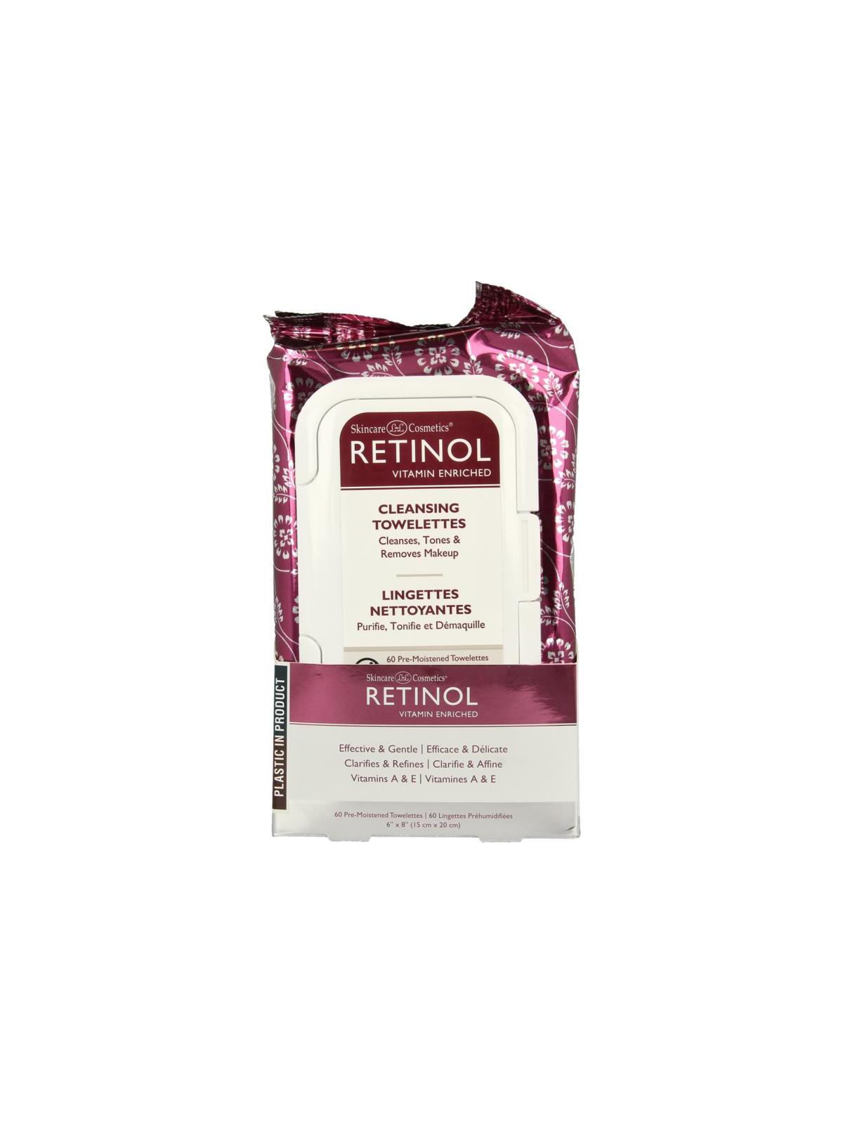 Cleansing towel anti-aging