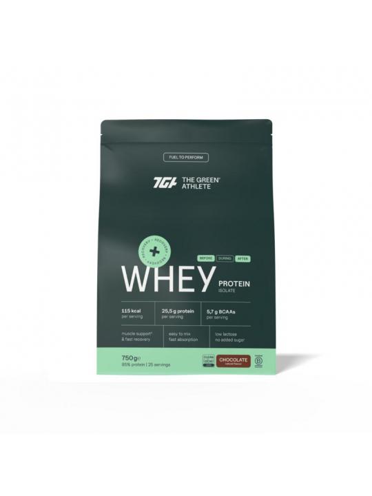 Green Athlete Whey protein isolate chocolate
