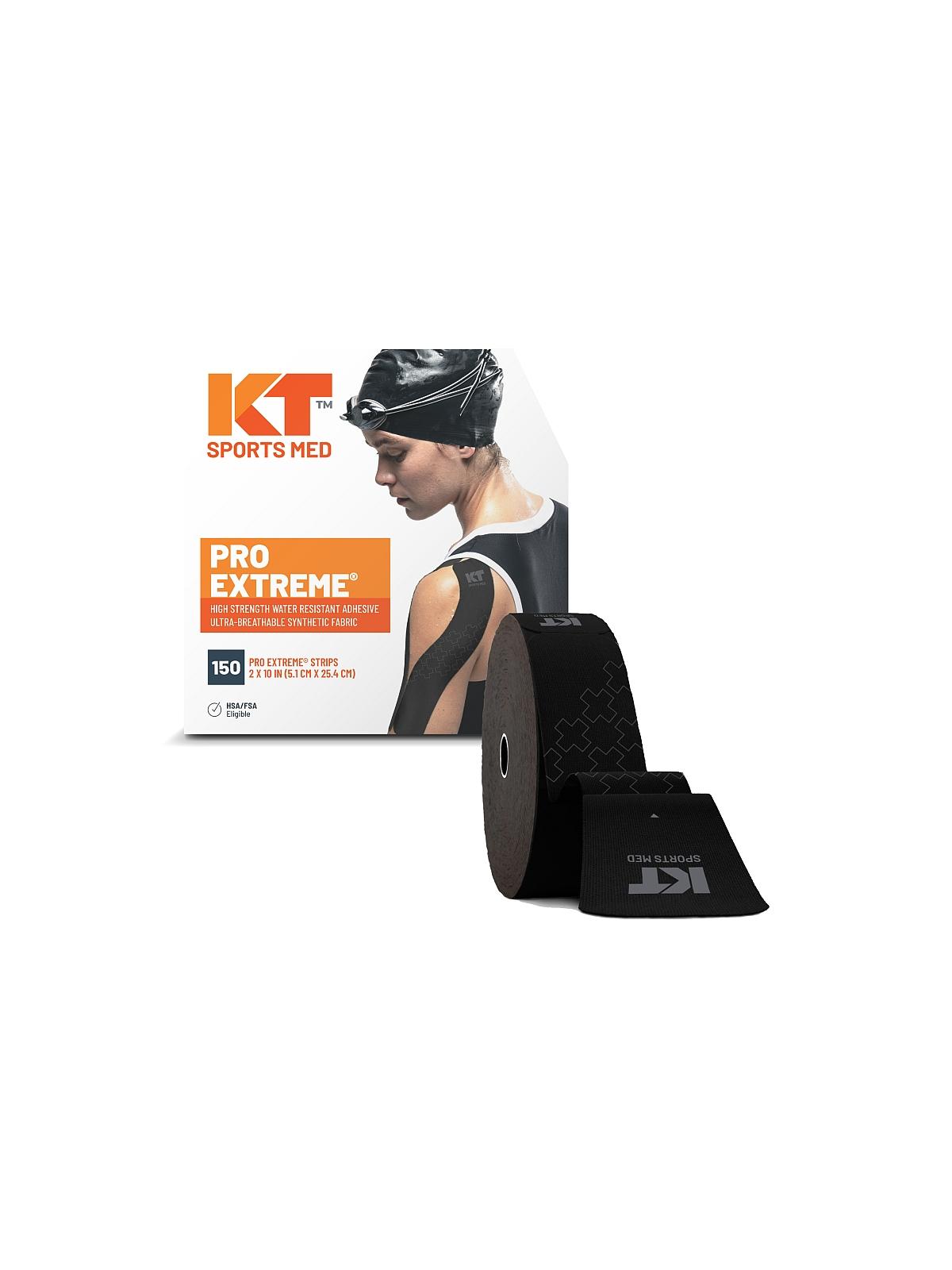 KT Tape Jumbo pro extreme roll 38 meter 150 strips zwart p