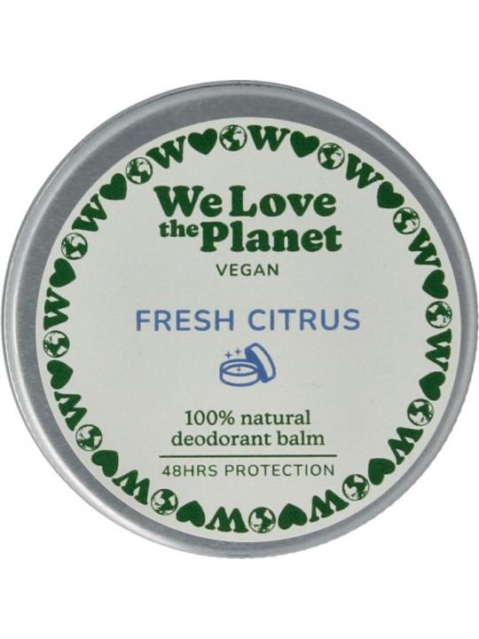 We Love deodorant balm fresh citrus ve
