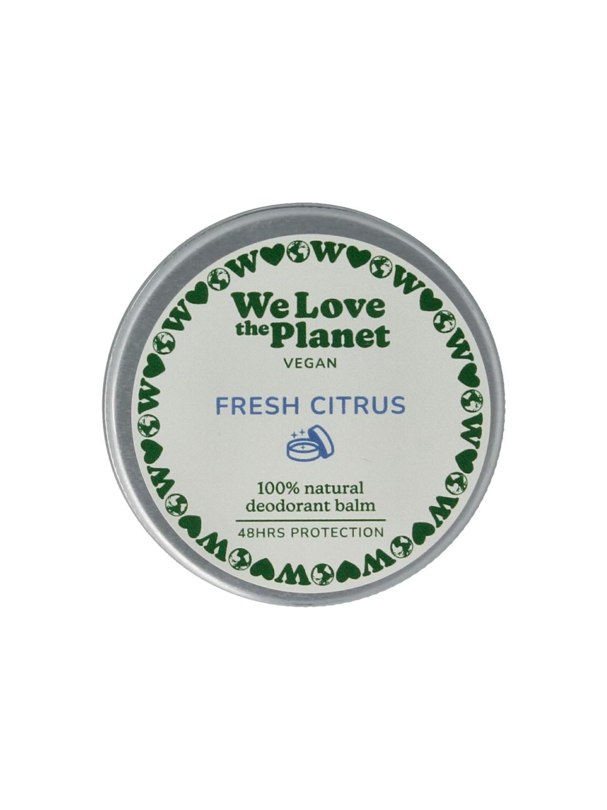 We Love deodorant balm fresh citrus ve