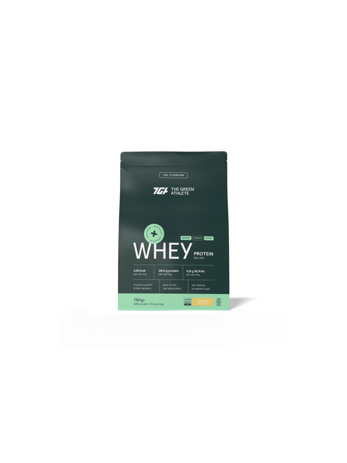 Green Athlete Whey protein isolate vanilla