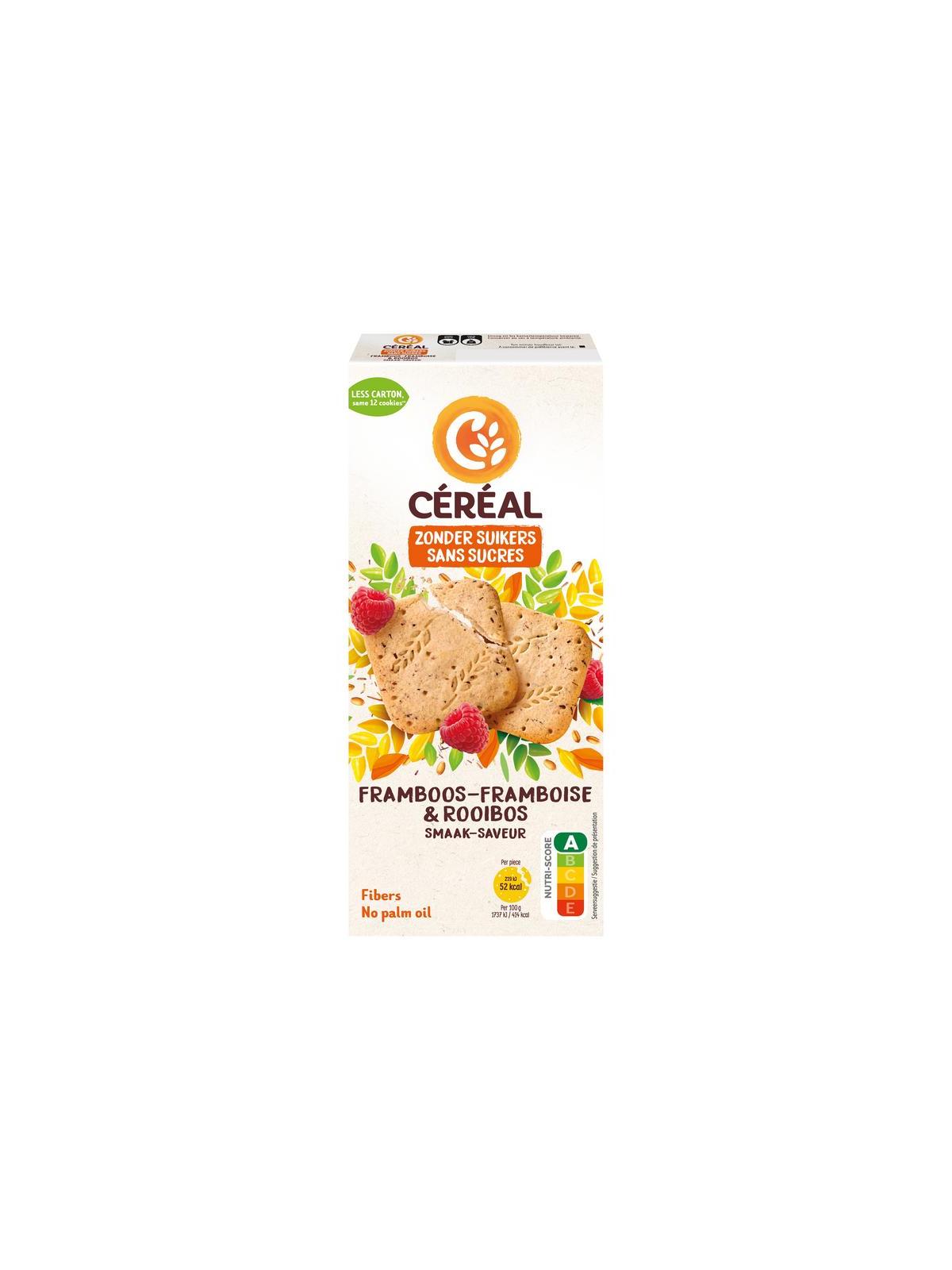 Cereal koekjes framb rooib smaak z s