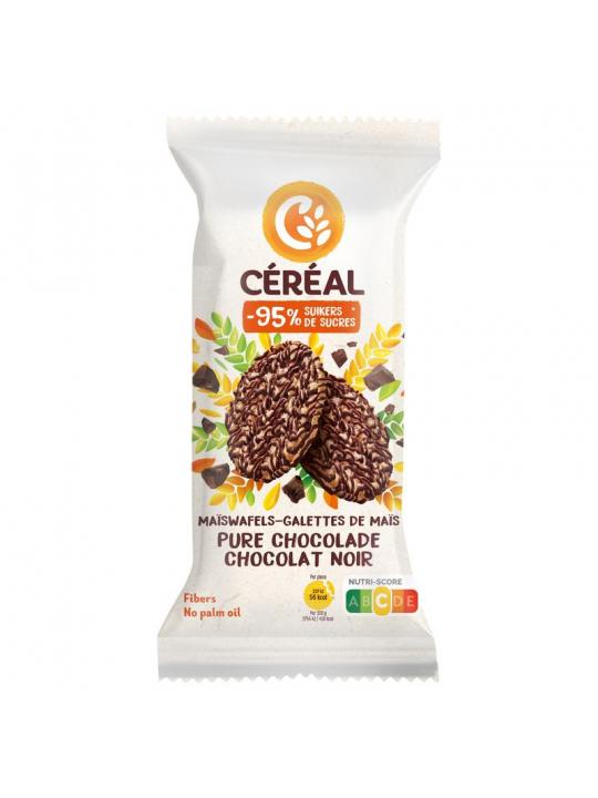 Cereal maiswafel puur minder suikers
