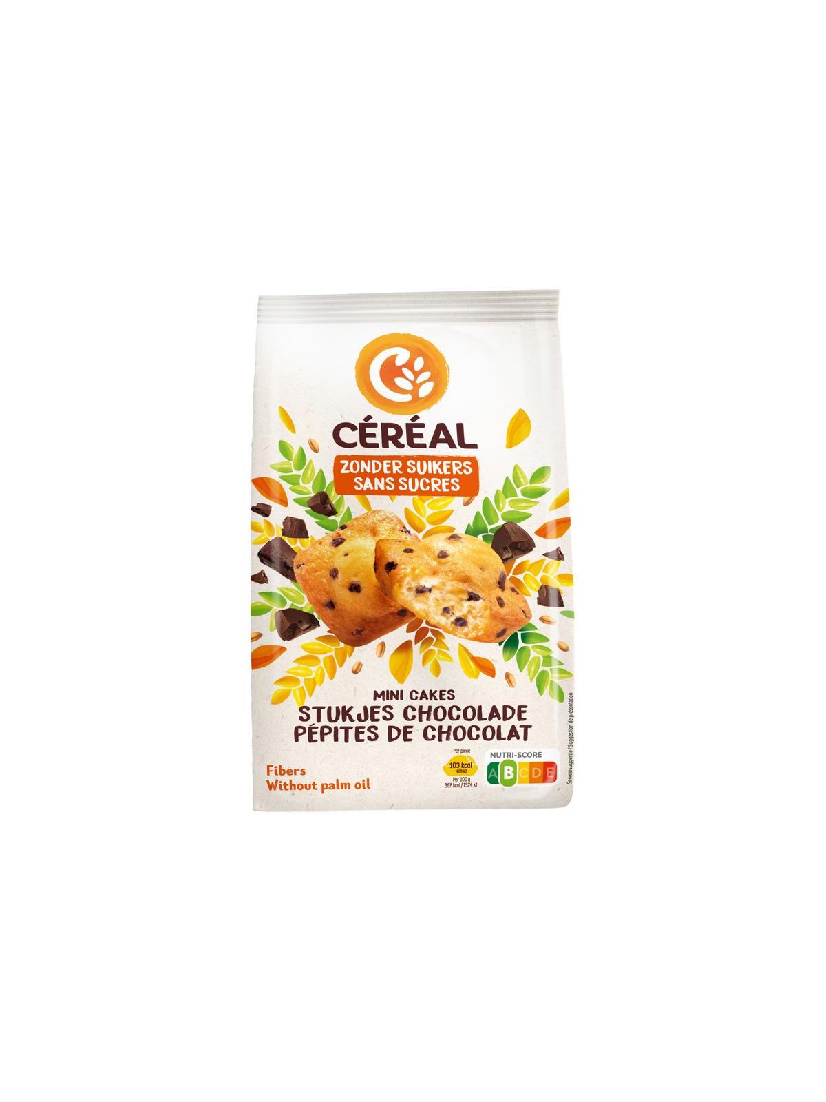 Cereal mini cakes stukje chocolade zs