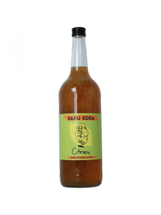 Saru Soda siroop citroen bio dem